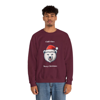 Festive Polar Bear Sweatshirt