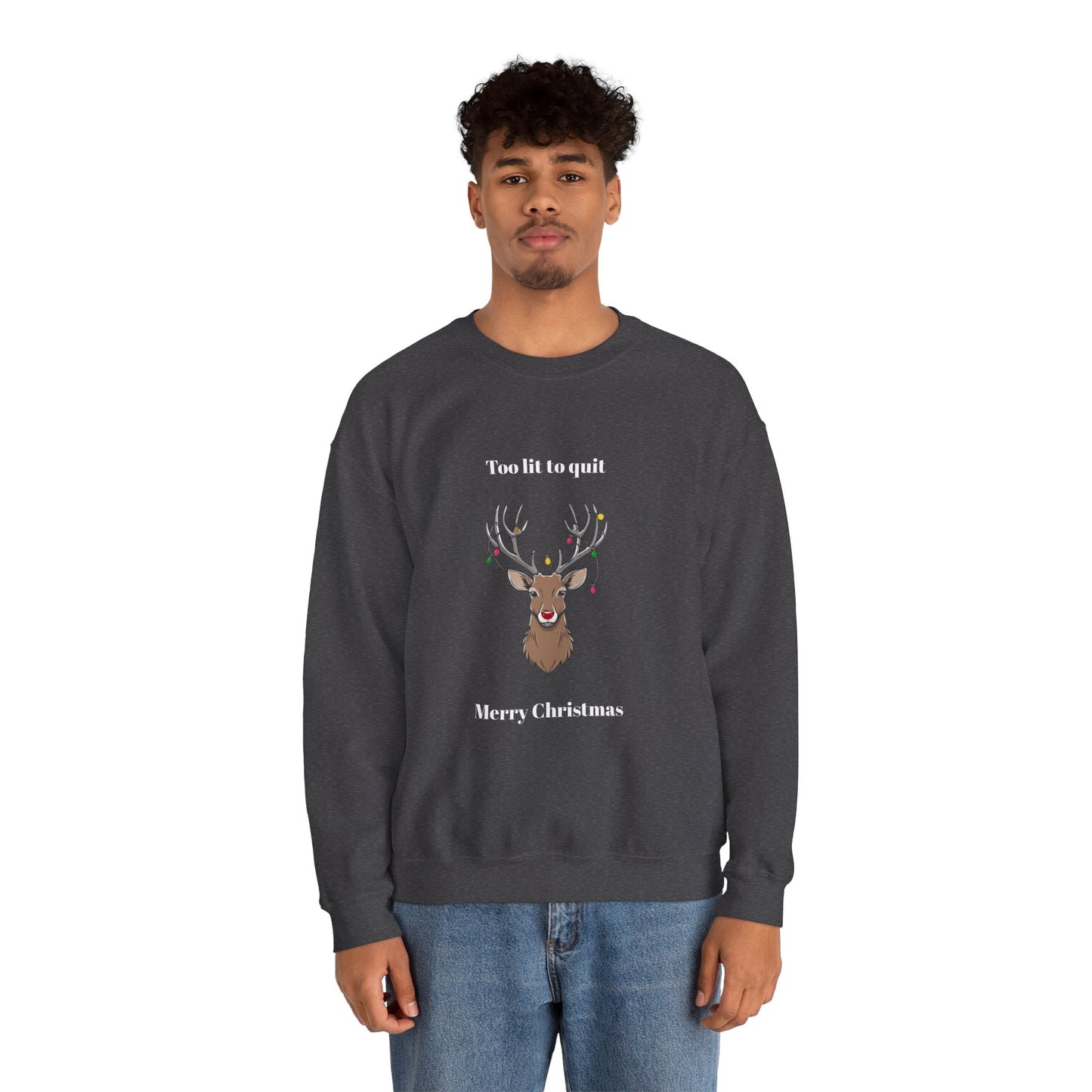 Merry Christmas Reindeer Sweatshirt