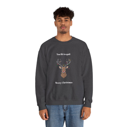 Merry Christmas Reindeer Sweatshirt