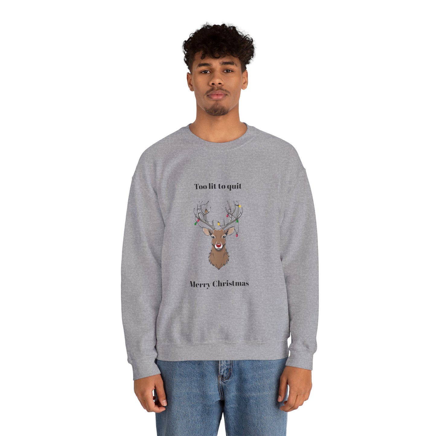 Merry Christmas Reindeer Sweatshirt