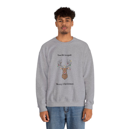 Merry Christmas Reindeer Sweatshirt