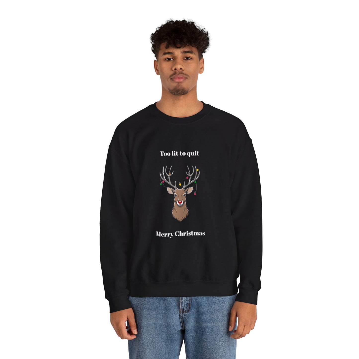 Merry Christmas Reindeer Sweatshirt