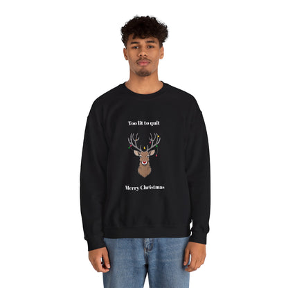 Merry Christmas Reindeer Sweatshirt