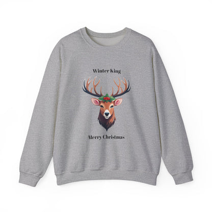 The Winter King Stag Sweatshirt