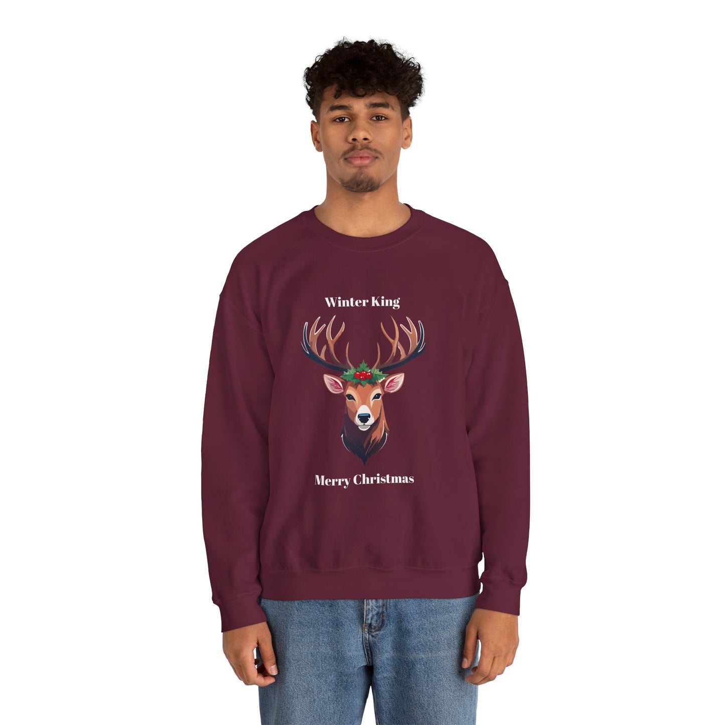 The Winter King Stag Sweatshirt