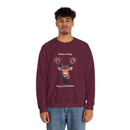 The Winter King Stag Sweatshirt