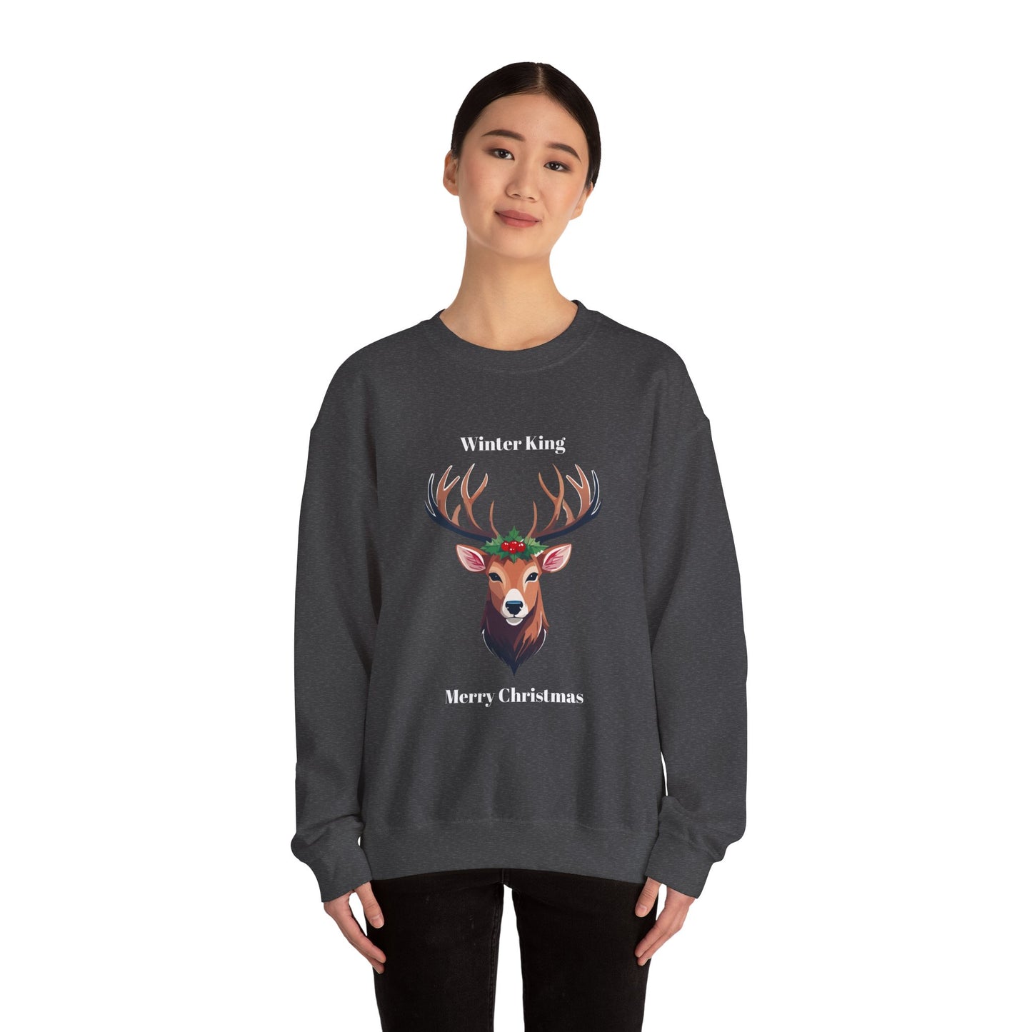 The Winter King Stag Sweatshirt