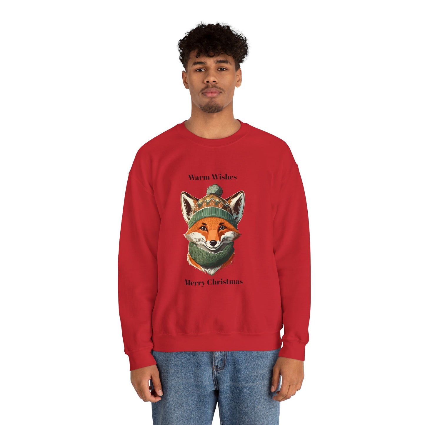 Warm Wishes from Fox Sweatshirt