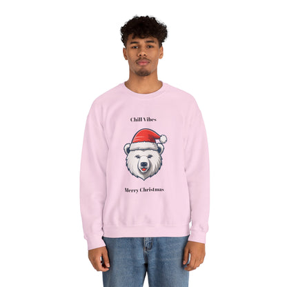 Festive Polar Bear Sweatshirt