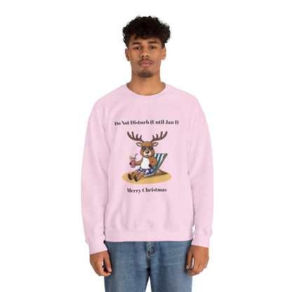 Do Not Disturb Christmas Sweatshirt