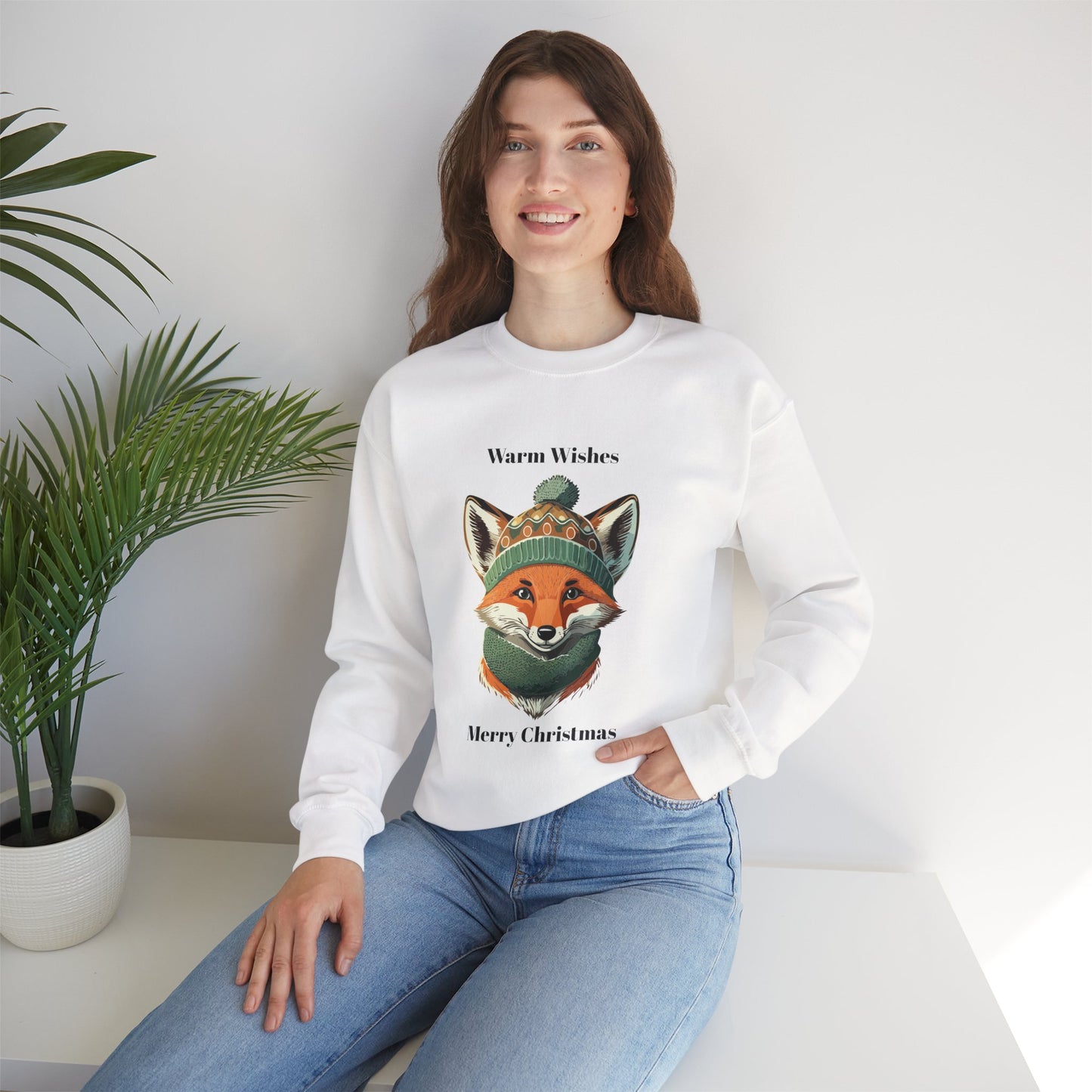 Warm Wishes from Fox Sweatshirt