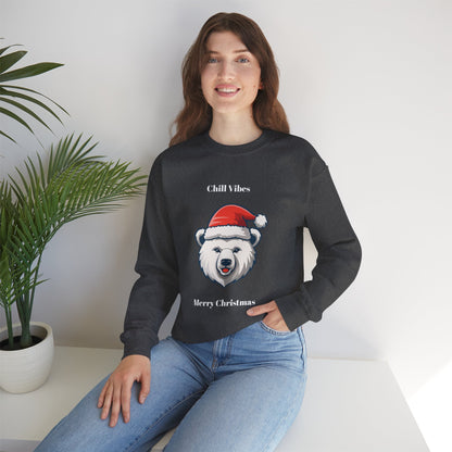 Festive Polar Bear Sweatshirt