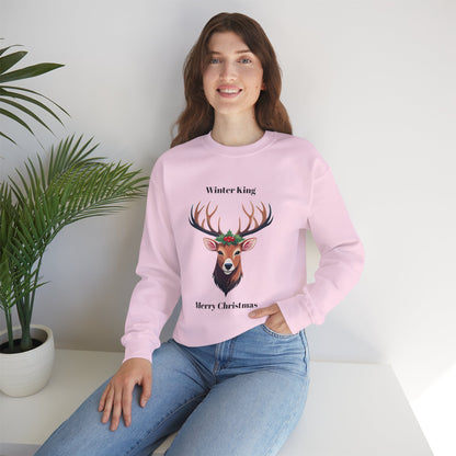 The Winter King Stag Sweatshirt