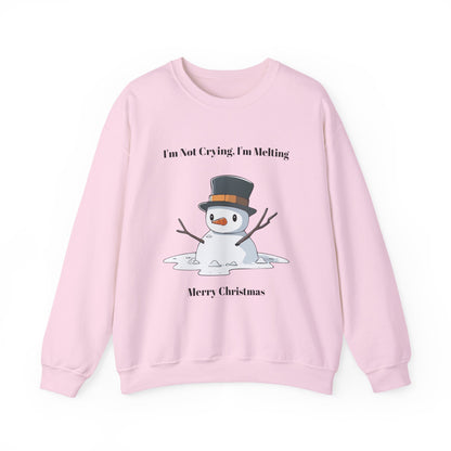 Merry Christmas Sweatshirt - I'm Not Crying, I'm Melting
