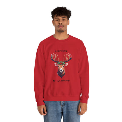 The Winter King Stag Sweatshirt