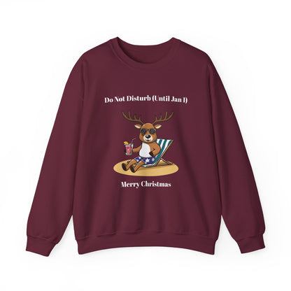 Do Not Disturb Christmas Sweatshirt