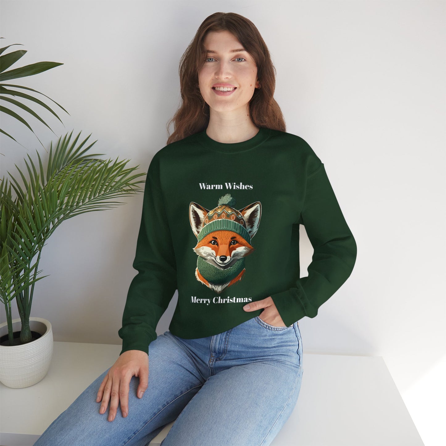 Warm Wishes from Fox Sweatshirt