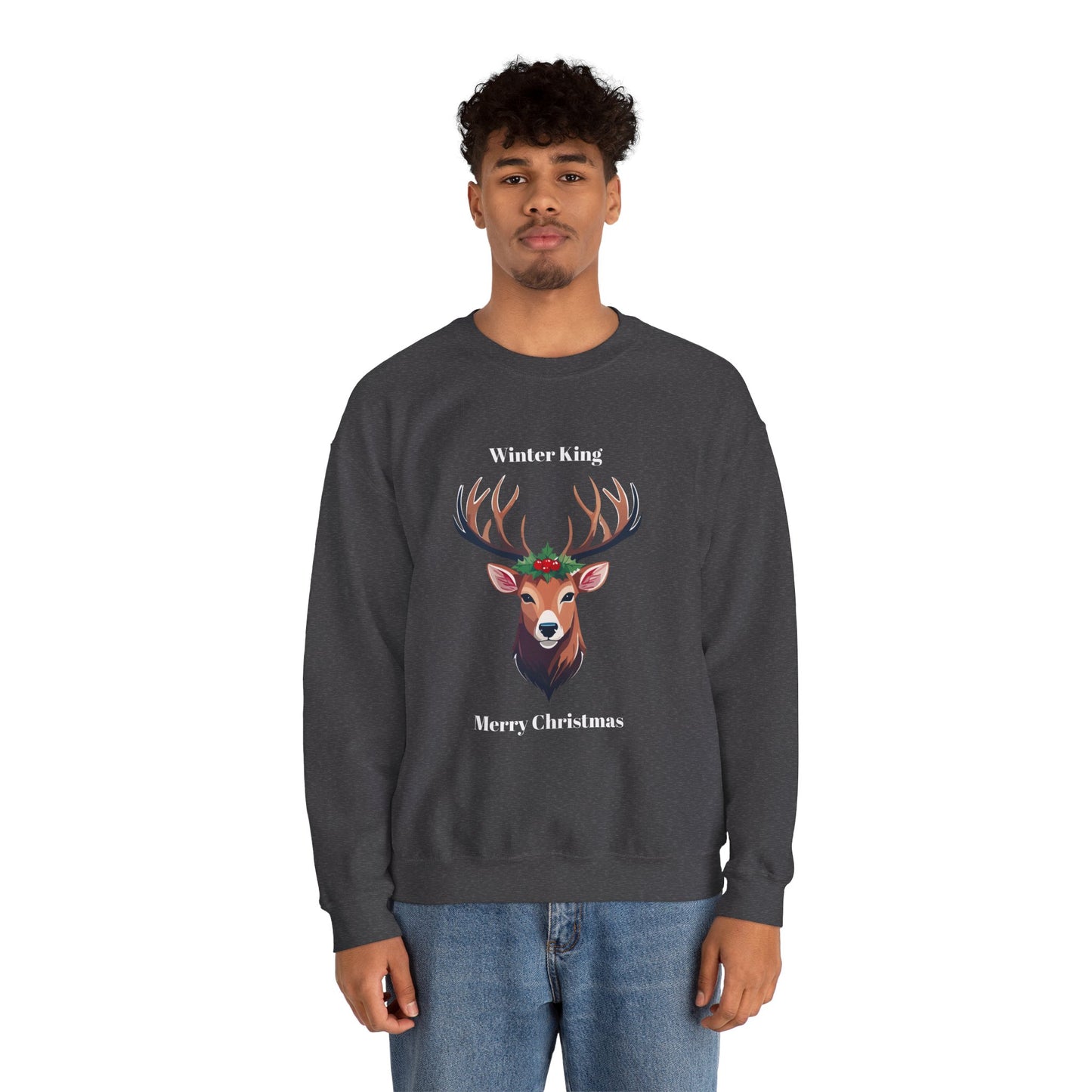 The Winter King Stag Sweatshirt