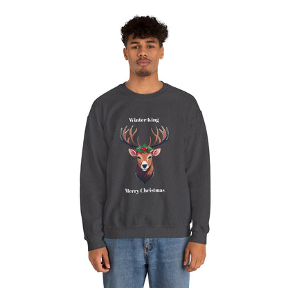 The Winter King Stag Sweatshirt