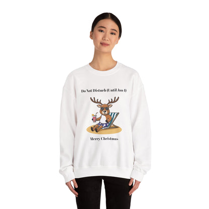 Do Not Disturb Christmas Sweatshirt