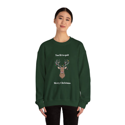 Merry Christmas Reindeer Sweatshirt