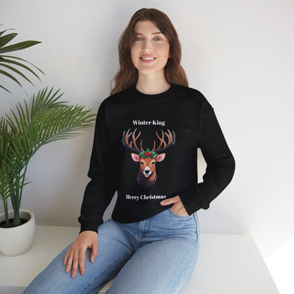 The Winter King Stag Sweatshirt