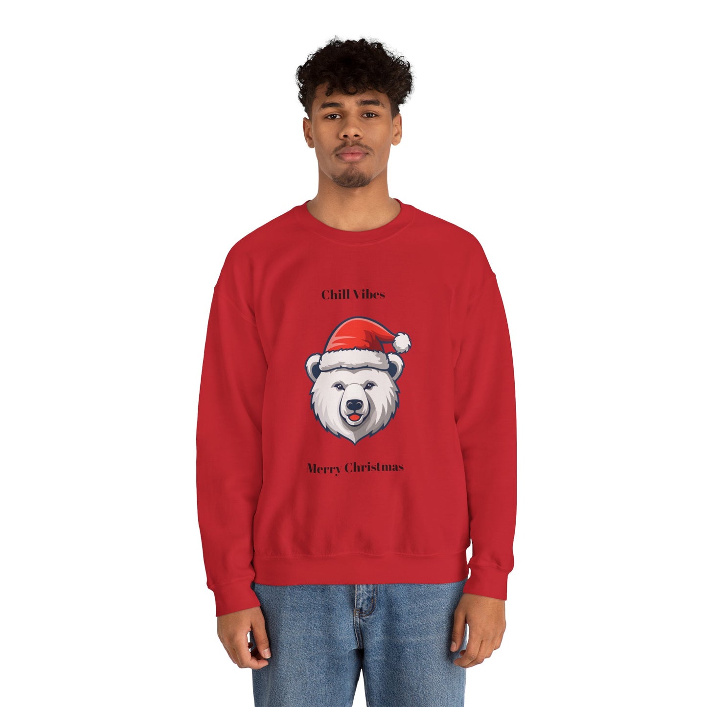Festive Polar Bear Sweatshirt