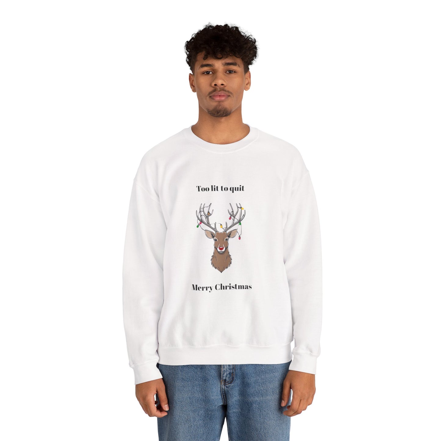 Merry Christmas Reindeer Sweatshirt