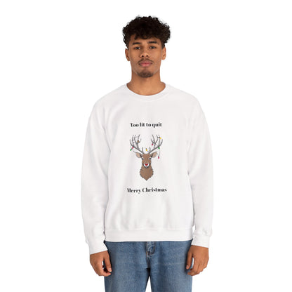 Merry Christmas Reindeer Sweatshirt