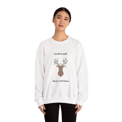 Merry Christmas Reindeer Sweatshirt