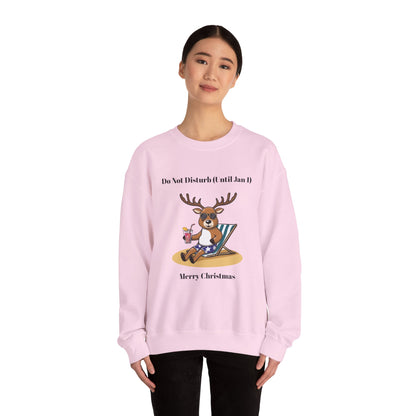 Do Not Disturb Christmas Sweatshirt