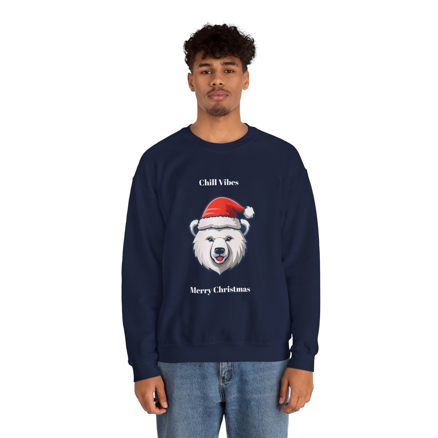 Festive Polar Bear Sweatshirt