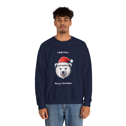 Festive Polar Bear Sweatshirt