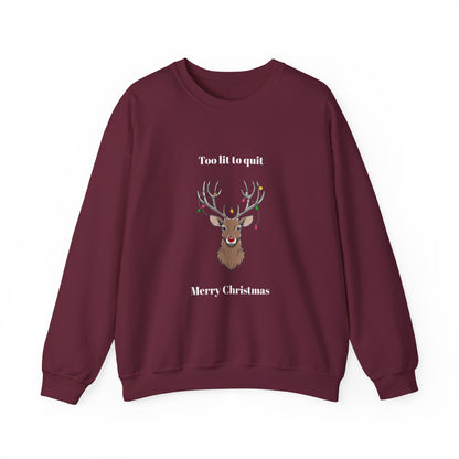 Merry Christmas Reindeer Sweatshirt