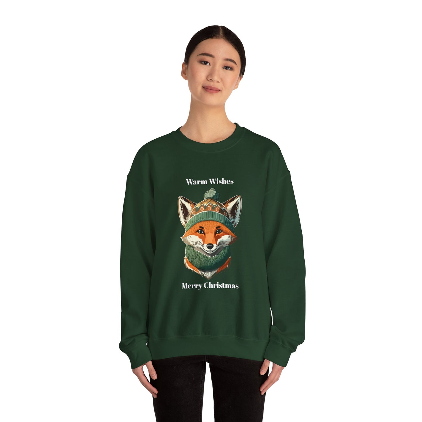 Warm Wishes from Fox Sweatshirt