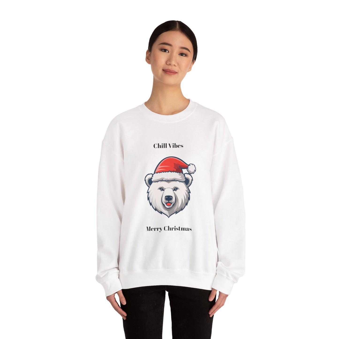 Festive Polar Bear Sweatshirt