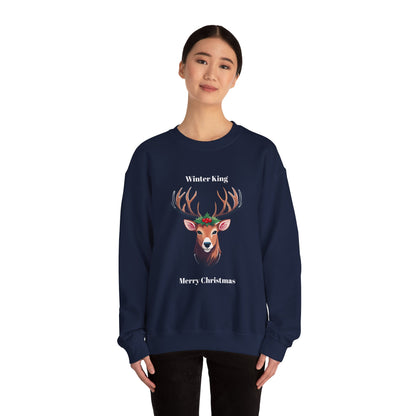 The Winter King Stag Sweatshirt