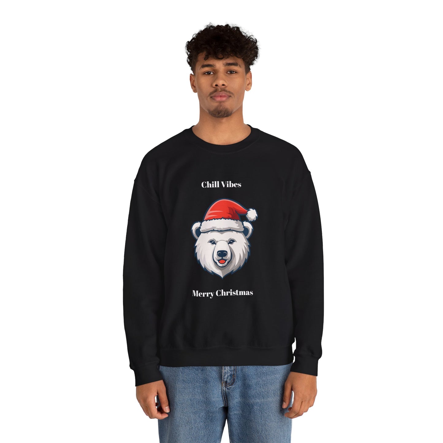 Festive Polar Bear Sweatshirt
