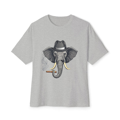 Stylish Elephant Graphic Tee, Trendy T-Shirt for Animal Lovers, Oversized Tee for Casual Outings, Unique Gift for Birthdays, Fun Streetwear