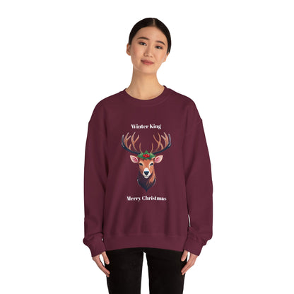 The Winter King Stag Sweatshirt