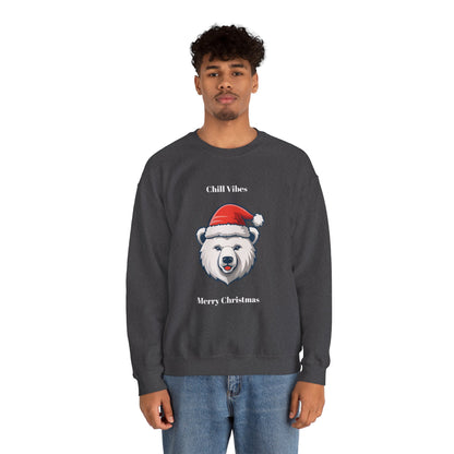 Festive Polar Bear Sweatshirt