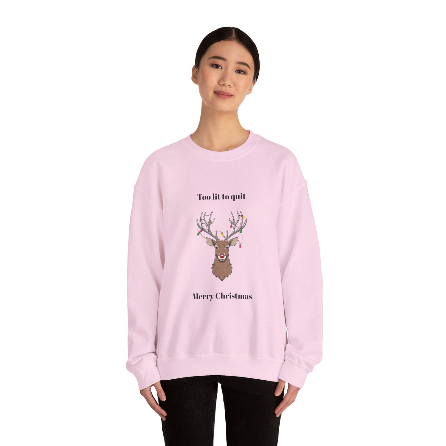 Merry Christmas Reindeer Sweatshirt
