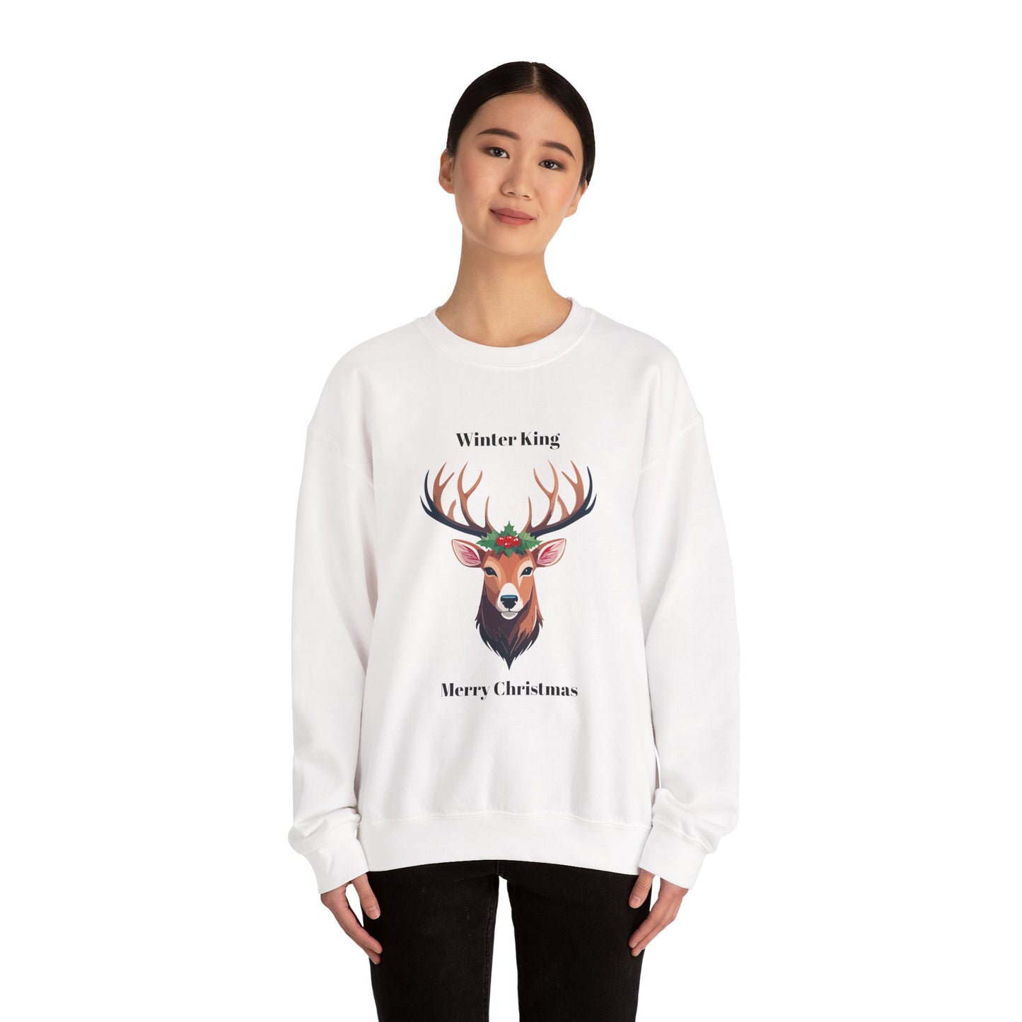 The Winter King Stag Sweatshirt
