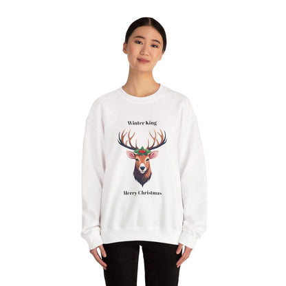The Winter King Stag Sweatshirt