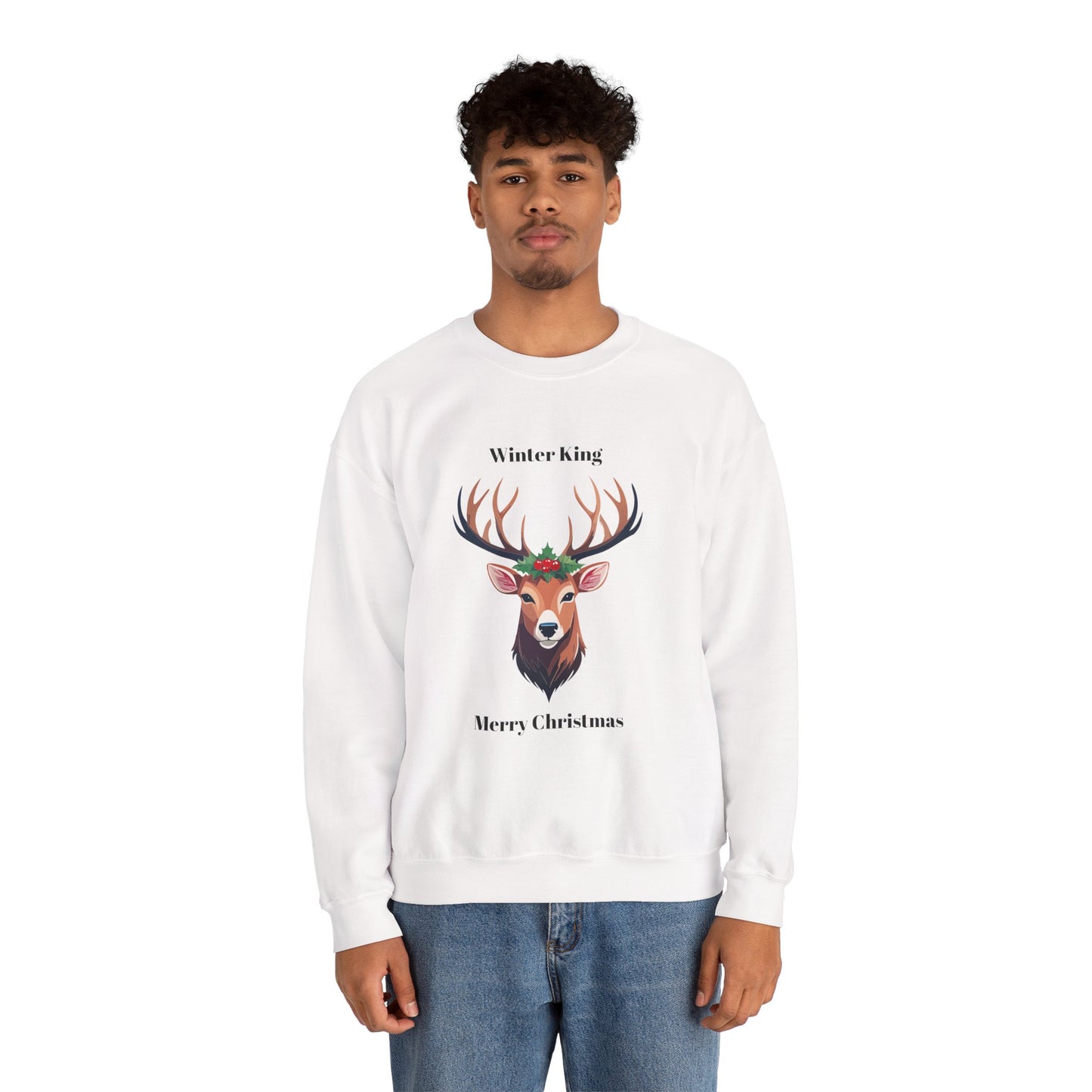 The Winter King Stag Sweatshirt