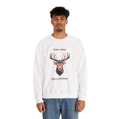 The Winter King Stag Sweatshirt