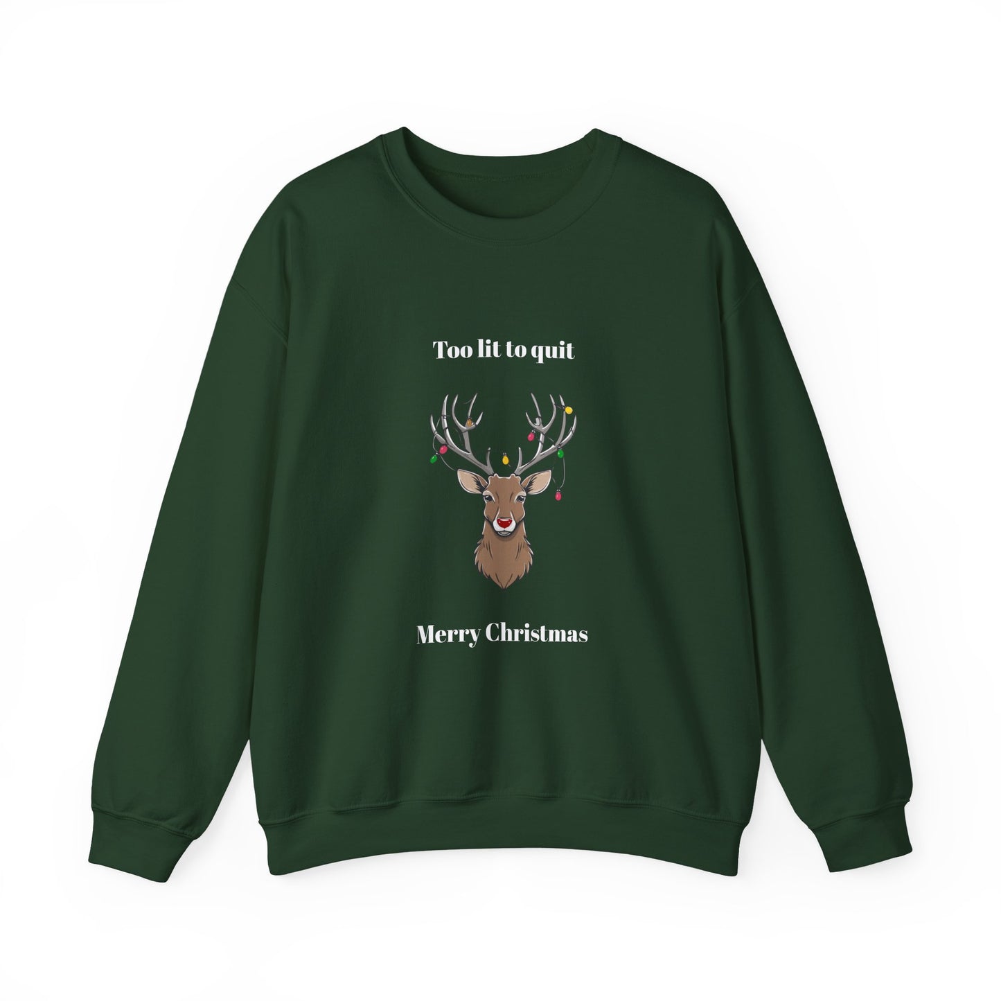 Merry Christmas Reindeer Sweatshirt