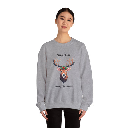The Winter King Stag Sweatshirt