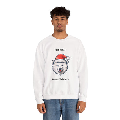 Festive Polar Bear Sweatshirt