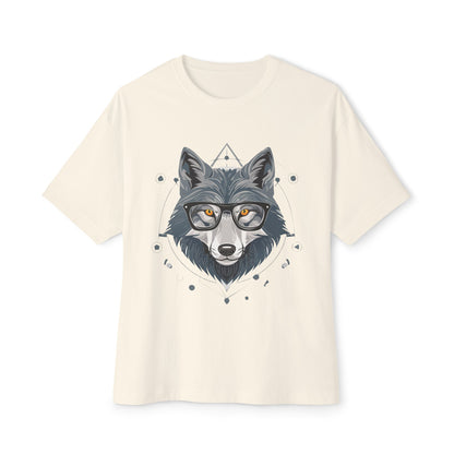 Cool Wolf Graphic Tee for Nature Lovers, Relaxed Fit Unisex T-Shirt, Gift for Animal Lovers, Trendy Streetwear, Outsider Apparel